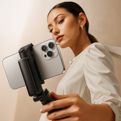 SteadySnap™ Vlog Stick – 3‑in‑1 Selfie Handle & Tripod