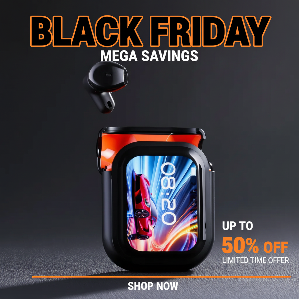 Voixa™ Bluetooth 5.4 AI Translator Earbuds