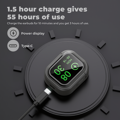 Voixa™ Bluetooth 5.4 AI Translator Earbuds