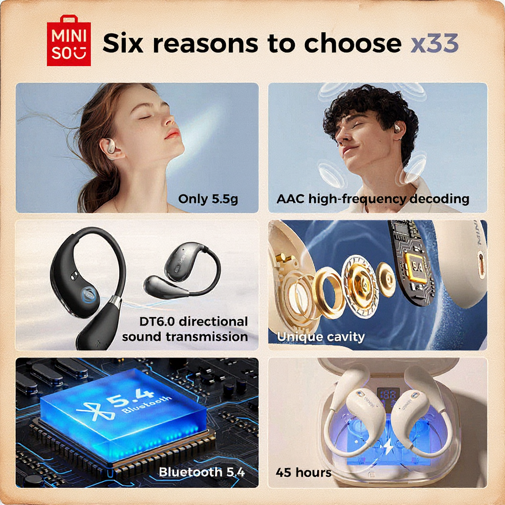 Voixa™ Bluetooth 5.4 AI Translator Earbuds